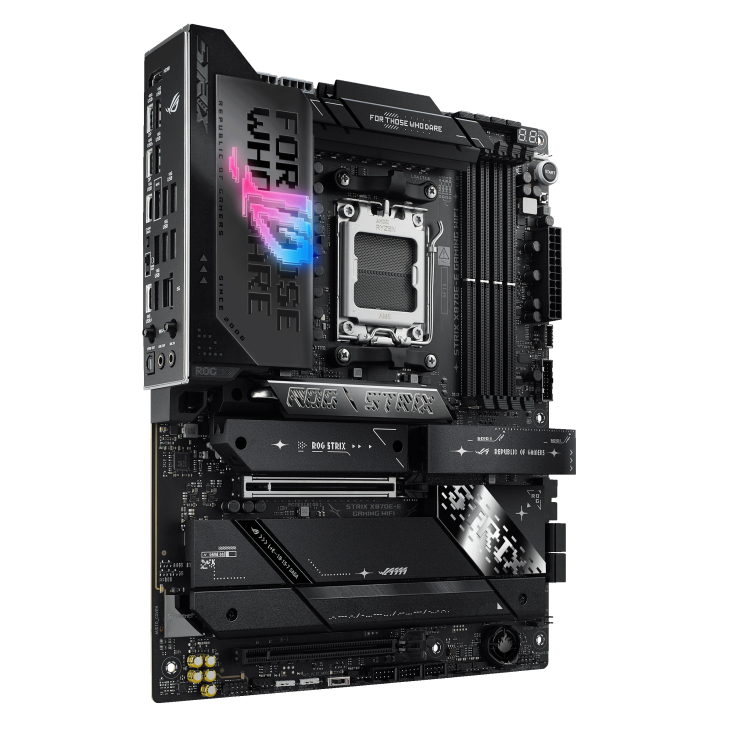 Tarjeta Madre ASUS ROG STRIX X870E-E Gaming WIFI | S-AM5 | ATX | Compatible con DDR5
