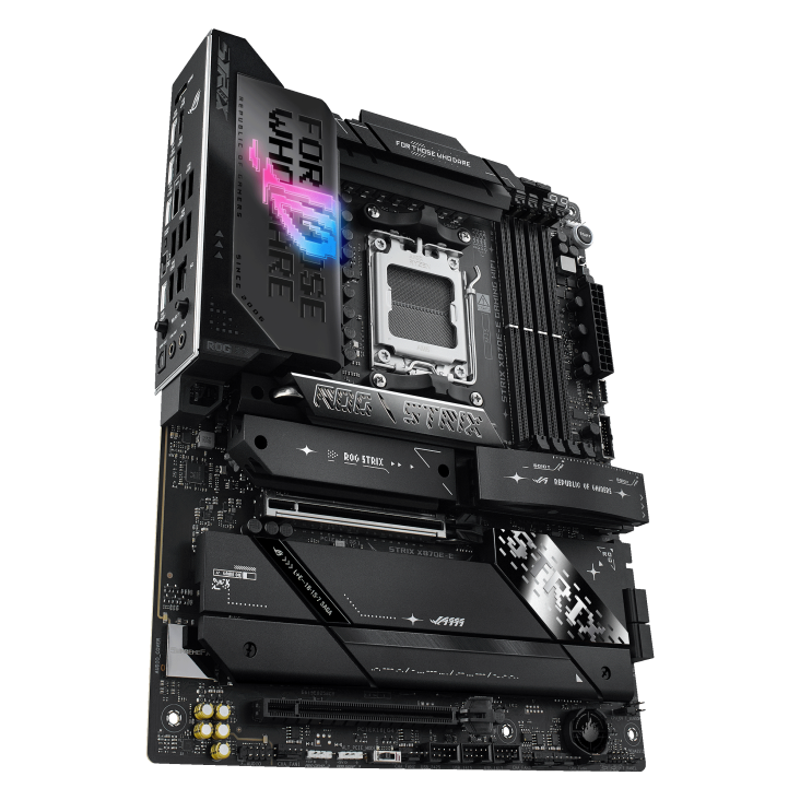 Tarjeta Madre ASUS ROG STRIX X870E-E Gaming WIFI | S-AM5 | ATX | Compatible con DDR5