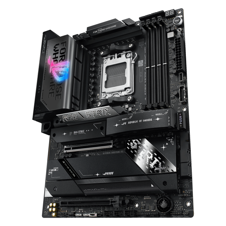 Tarjeta Madre ASUS ROG STRIX X870E-E Gaming WIFI | S-AM5 | ATX | Compatible con DDR5