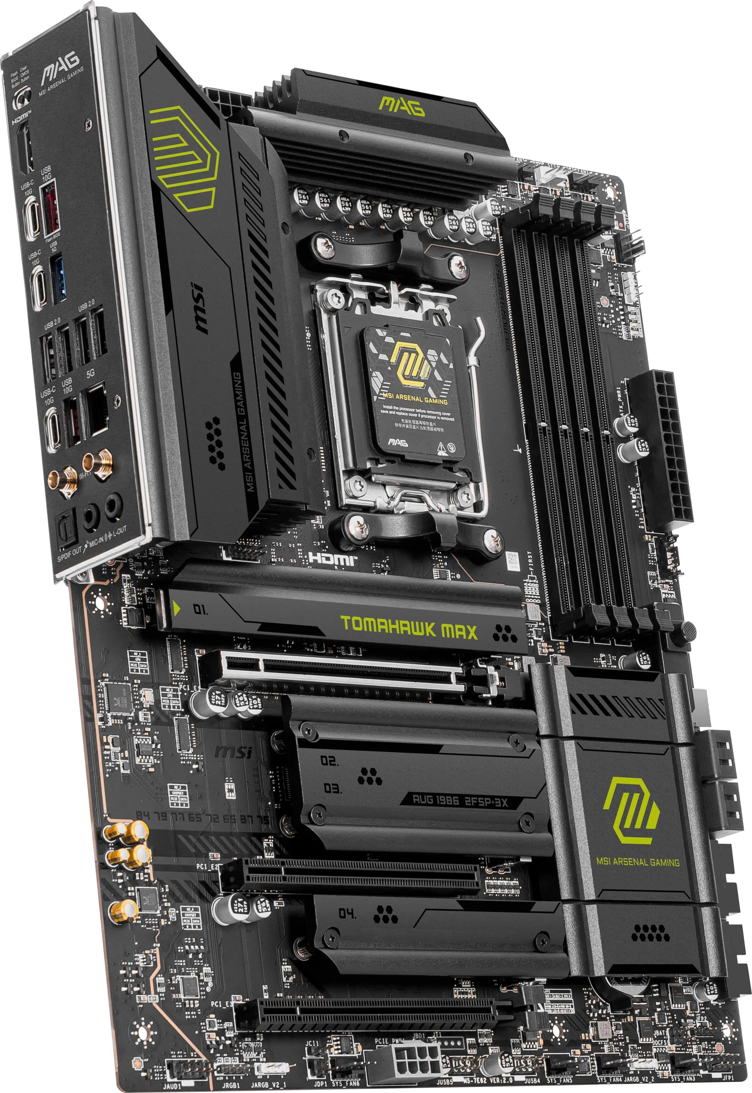Tarjeta Madre MSI MAG B850 Tomahawk Max WIFI ATX | Socket AM5