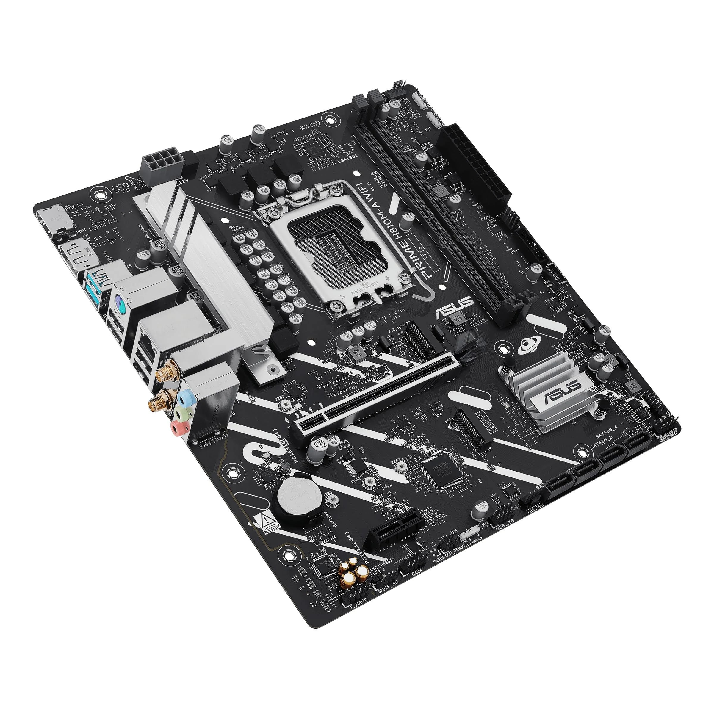 Tarjeta Madre ASUS PRIME H810M-A WIFI-CSM | Micro ATX | Compatible Con DDR5