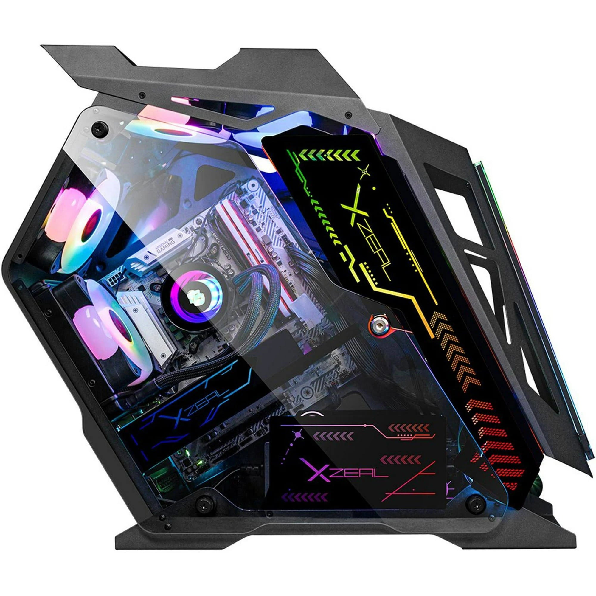 Gabinete Xzeal Iro2 - Micro Atx - Negro