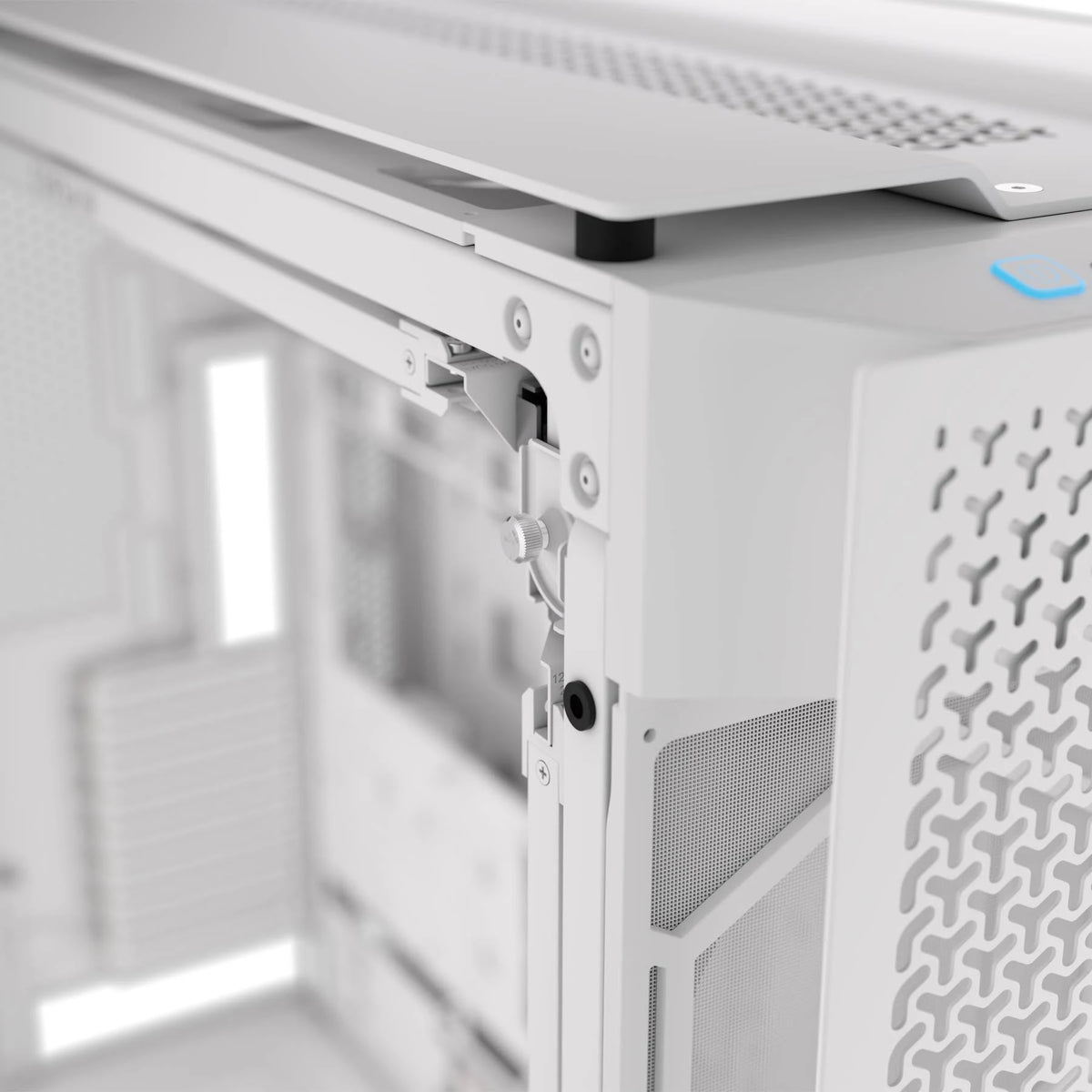 Gabinete Corsair 9000D RGB Airflow - ATX - Blanco