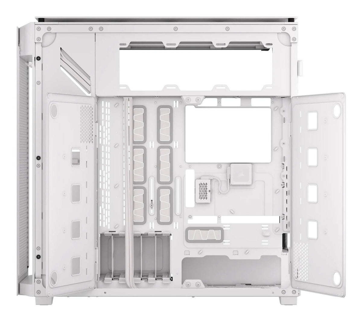 Gabinete Corsair 9000D RGB Airflow - ATX - Blanco