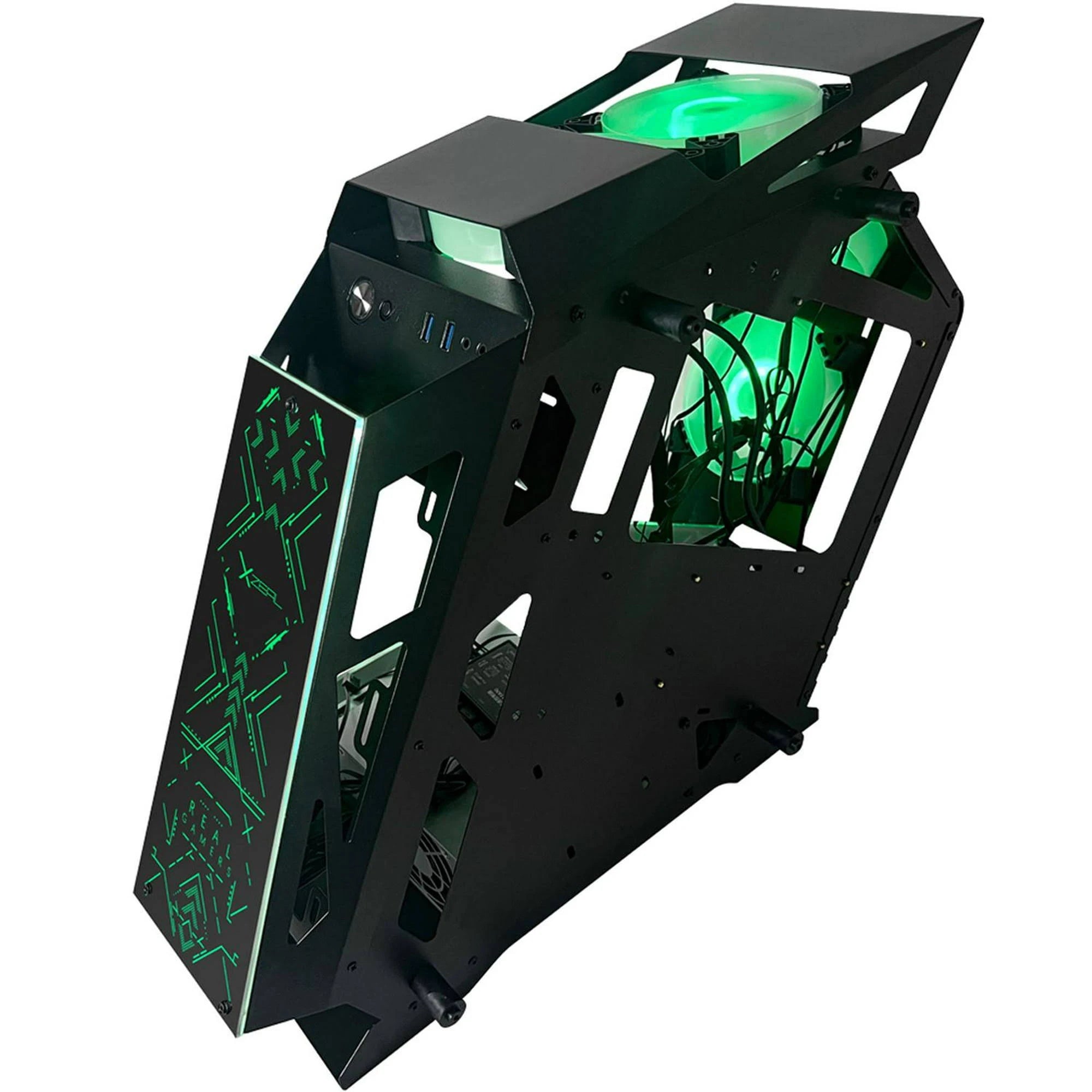 Gabinete Xzeal Iro2 - Micro Atx - Negro