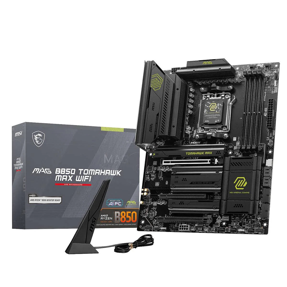 Tarjeta Madre MSI MAG B850 Tomahawk Max WIFI ATX | Socket AM5