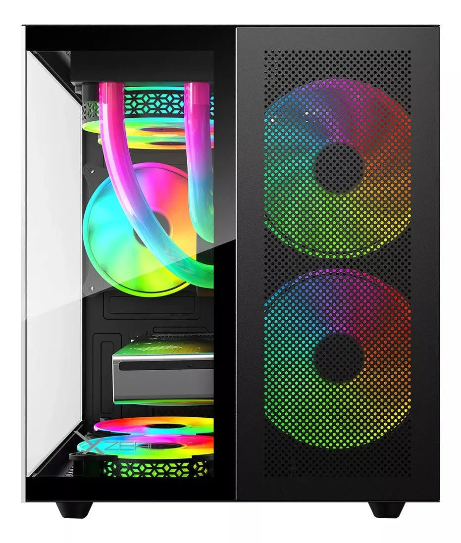 Gabinete XZEAL CXi1 Cubo Micro ATX Negro