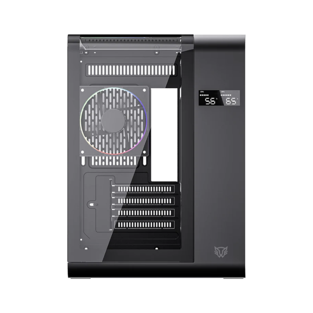Gabinete Balam Rush Tank Expert Curve 6400 - Micro ATX - Negro