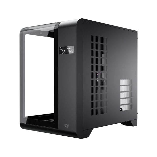 Gabinete Balam Rush Tank Expert Curve 6400 - Micro ATX - Negro