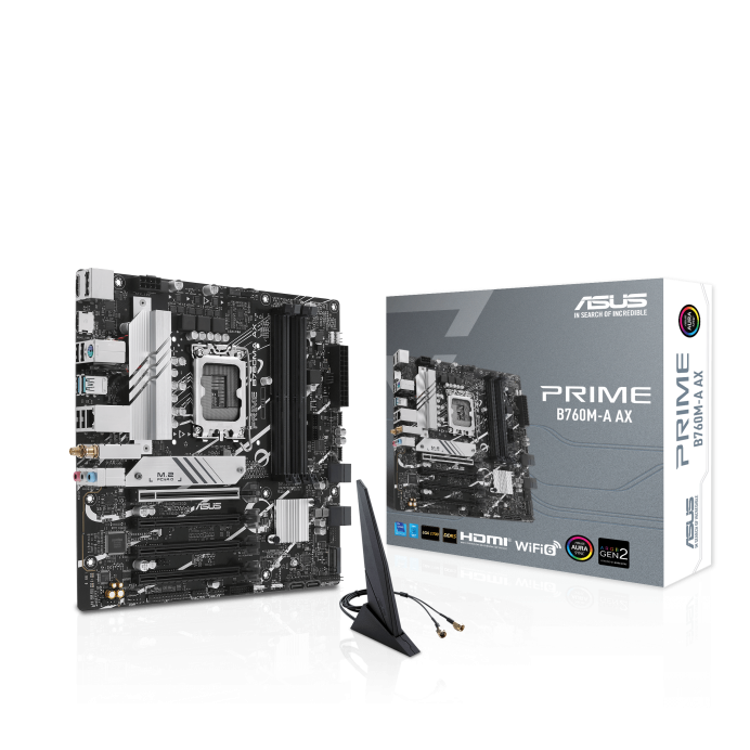 Tarjeta Madre ASUS PRIME B760M A AX LGA1700