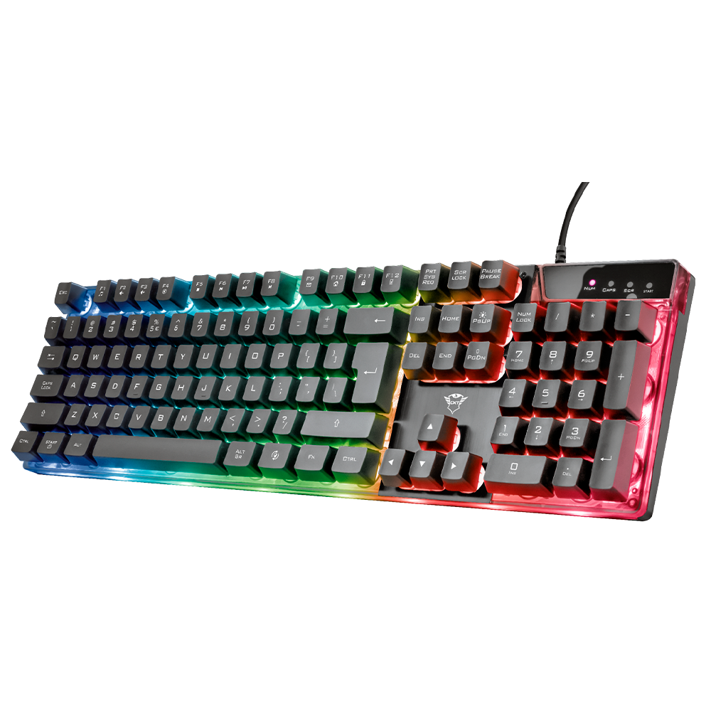 Teclado Trust GXT 835 Azor RGB