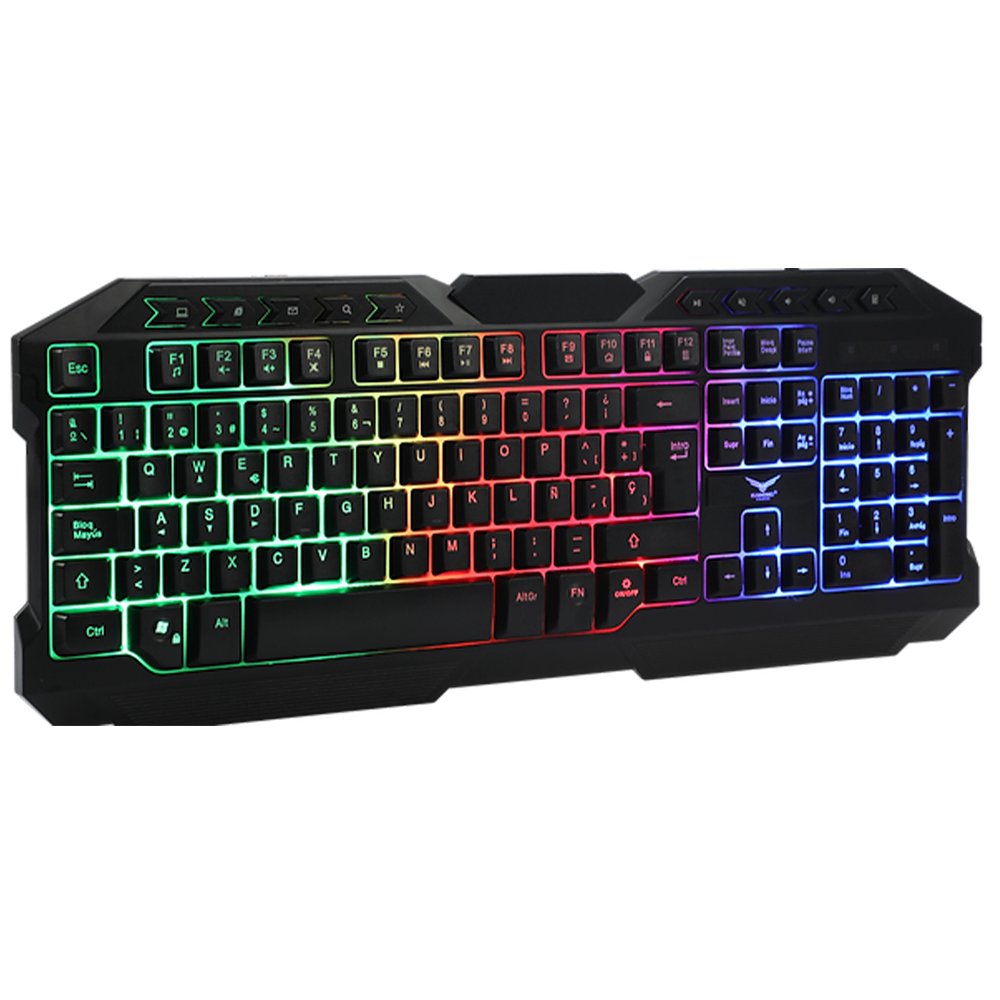 Teclado Multimedia NACEB NA-0912 RGB