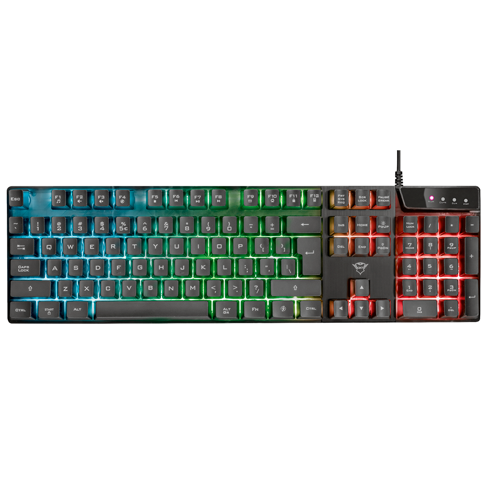 Teclado Trust GXT 835 Azor RGB