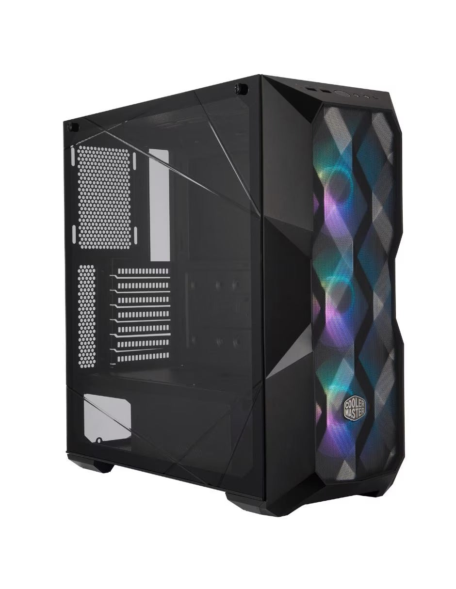 Gabinete Cooler Master Masterbox TD500 MESH ARGB Cristal Templado - ATX