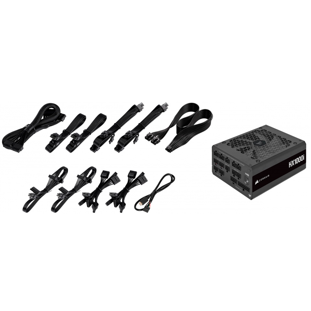 Fuente de Poder Corsair HX1000i 80 PLUS Platinum