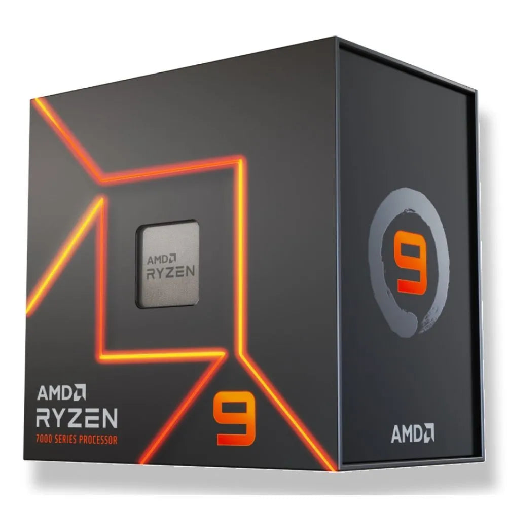 Procesador AMD Ryzen 9 7900 Con AMD Radeon Graphics | Socket AM5 | 5.4Ghz - 12 Nucleos