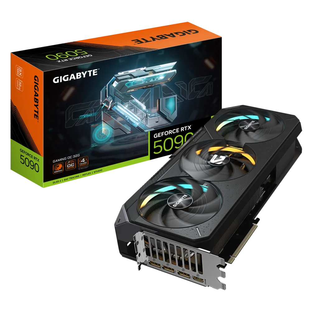Tarjeta de Video GIGABYTE GeForce RTX 5090 GAMING OC 32GB