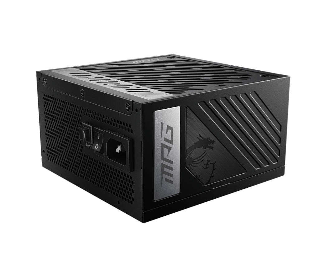 Fuente De Poder MSI A750G PCIE5 ATX 750W | PCI 580 Plus Gold | Negro