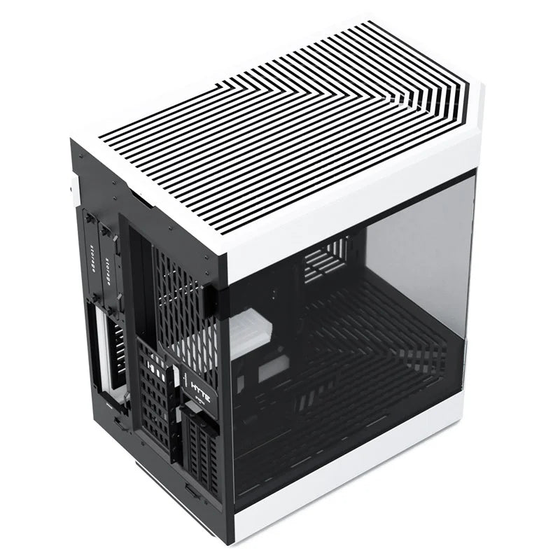 Gabinete HYTE Y60 Modern Aesthetic Case- ATX- Blanco/Negro