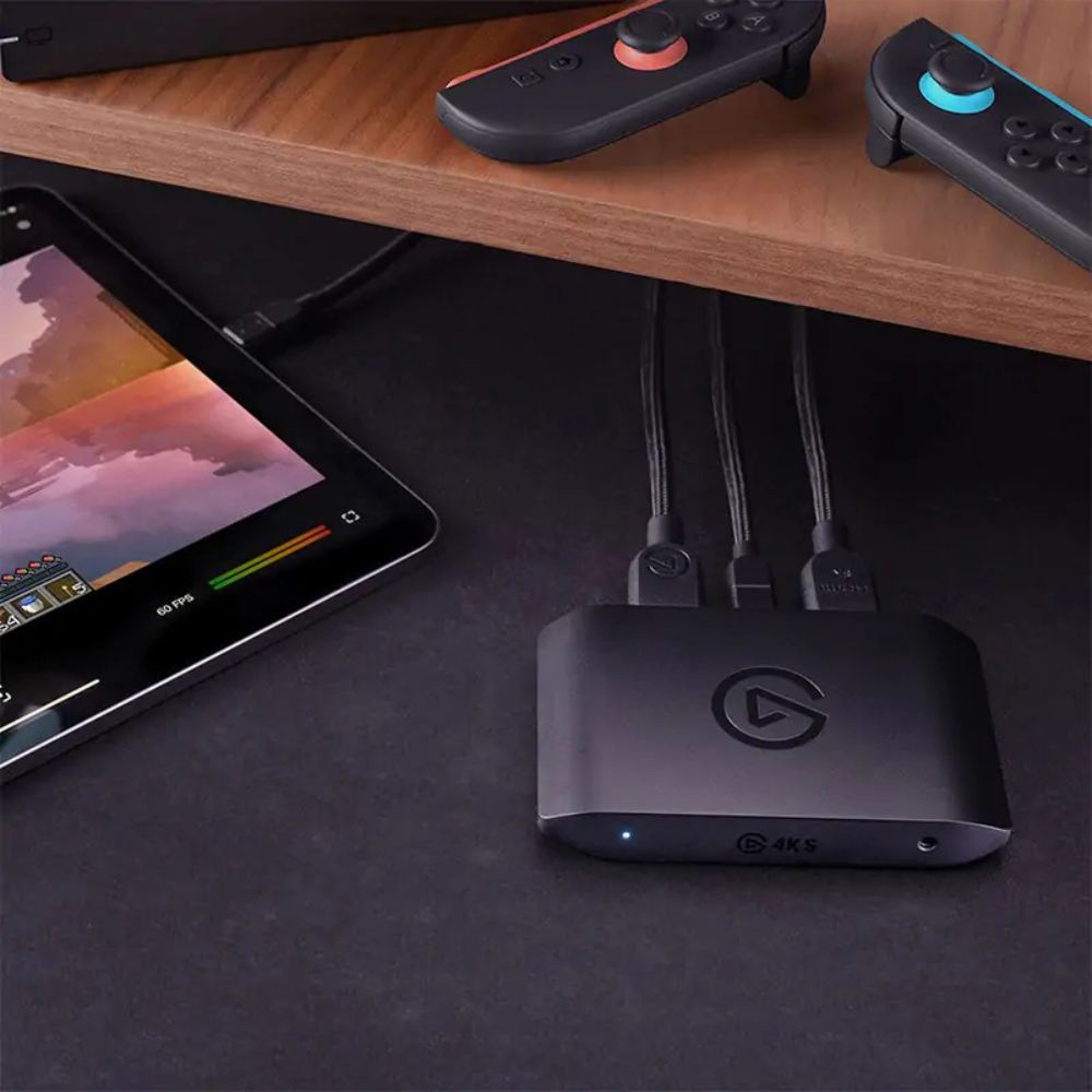 Capturadora De Video Elgato, 4k60, Hdmi, Cable Usb-C A Usb-A, 4k, Negro.