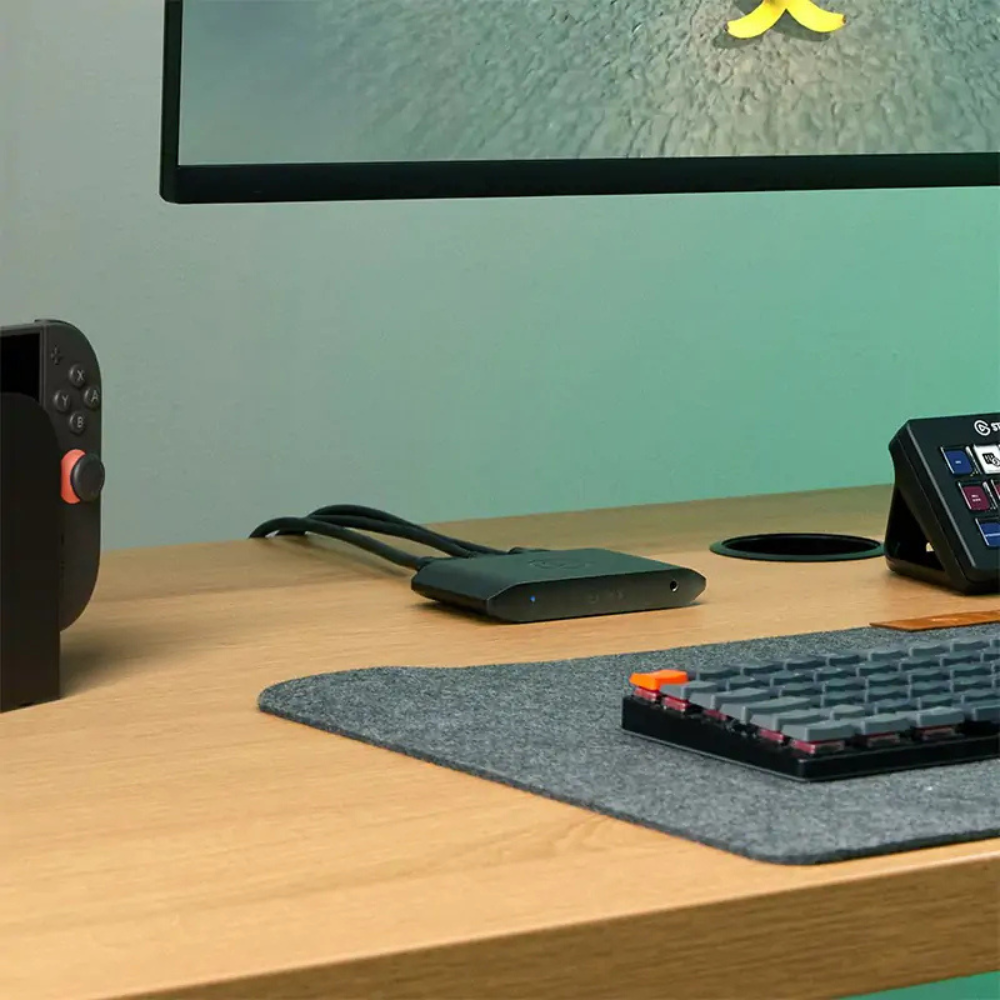 Capturadora De Video Elgato, 4k60, Hdmi, Cable Usb-C A Usb-A, 4k, Negro.