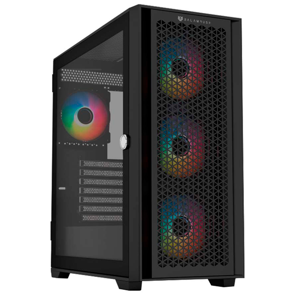 Gabinete Balam Rush Carbono Twin Mate 7000 - ATX - Negro