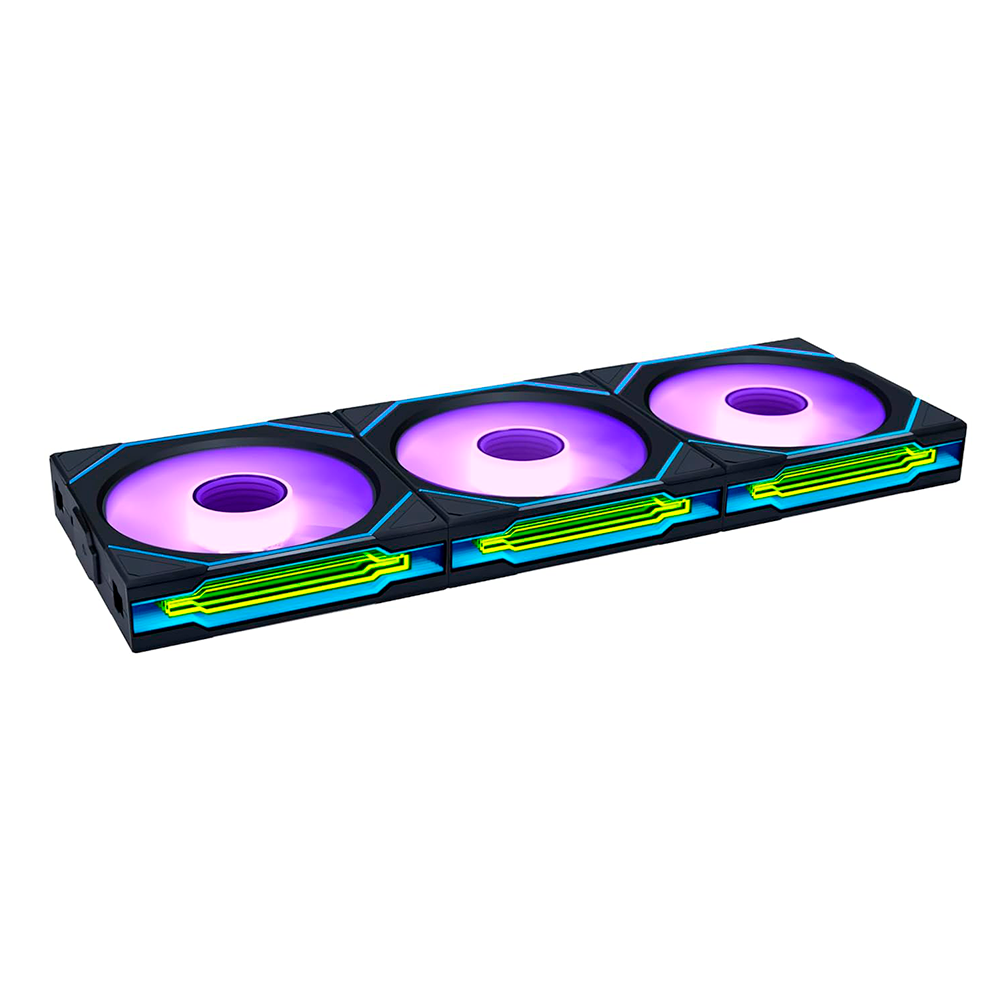 Kit de 3 Ventiladores Lian Li Sl Infinity Black Rgb Wireless 3x120Mm