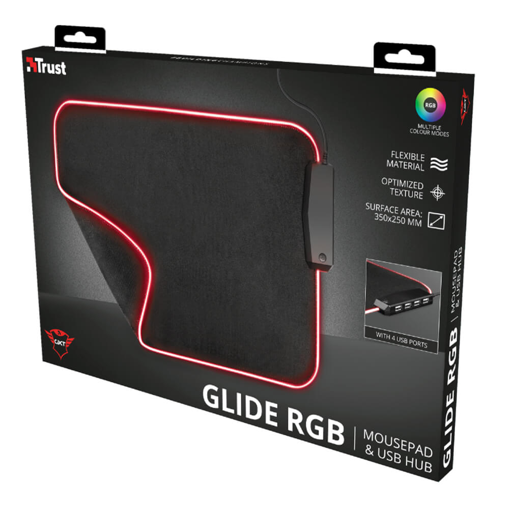 Mouse Pad Trust GXT 765 Glide Flex RGB