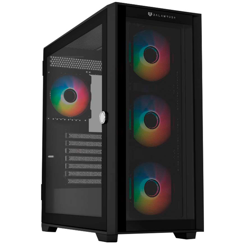 Gabinete Balam Rush Carbono Twin Mate 7000 - ATX - Negro