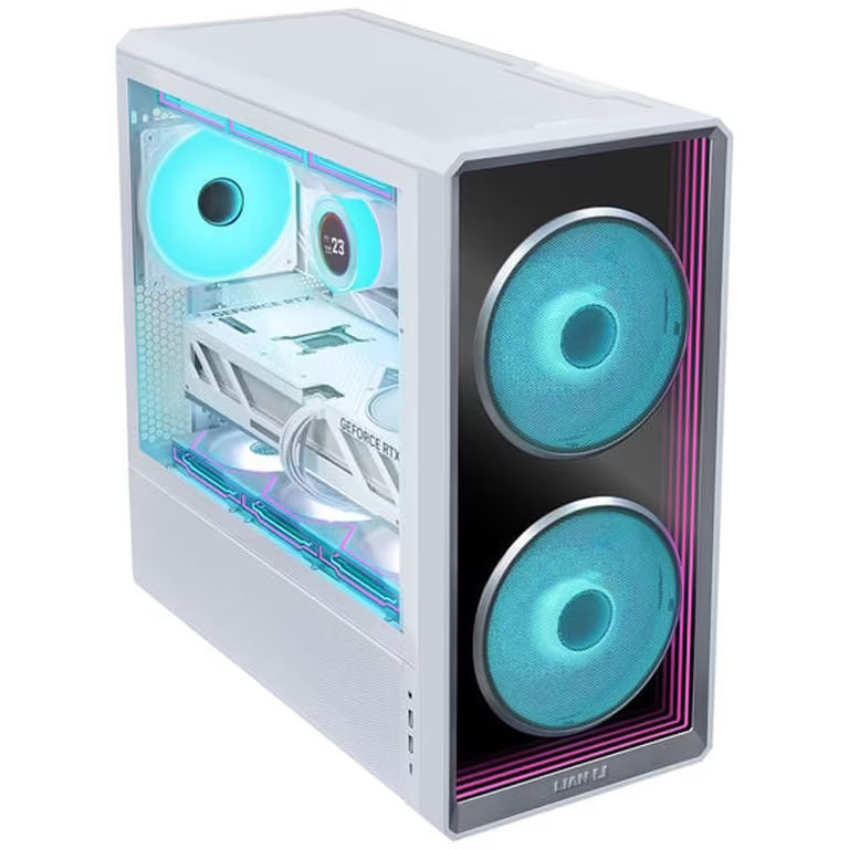 Gabinete Lian Li Lancool 217 Inf White  | ATX