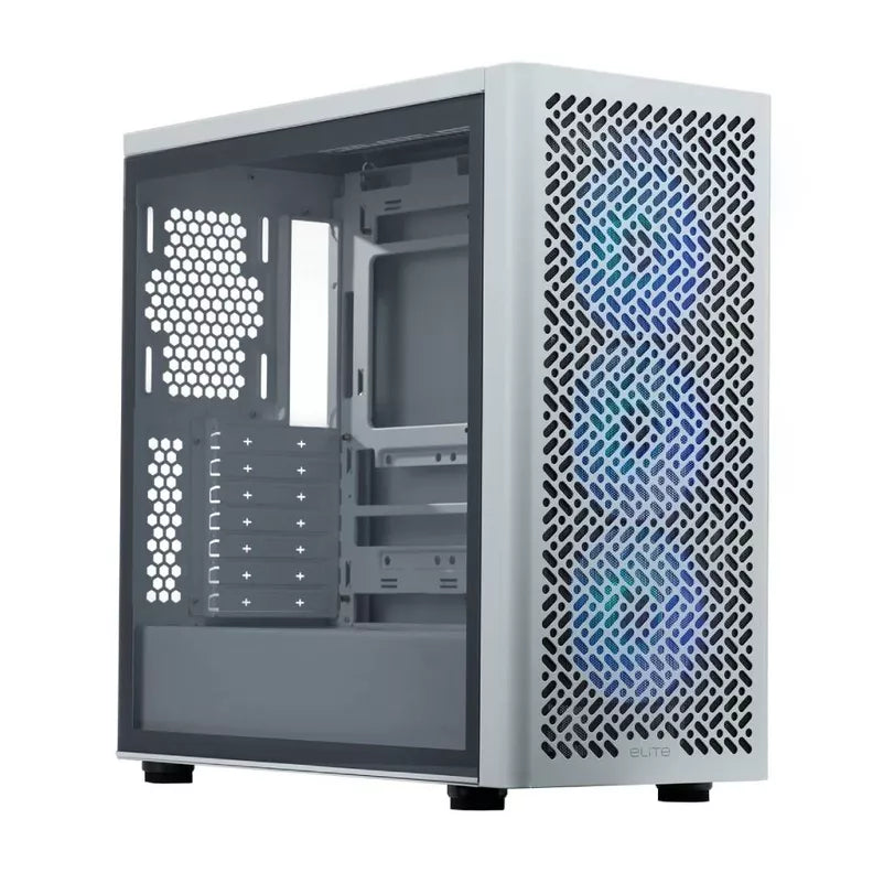 Gabinete Cooler Master Elite 302, Blanco