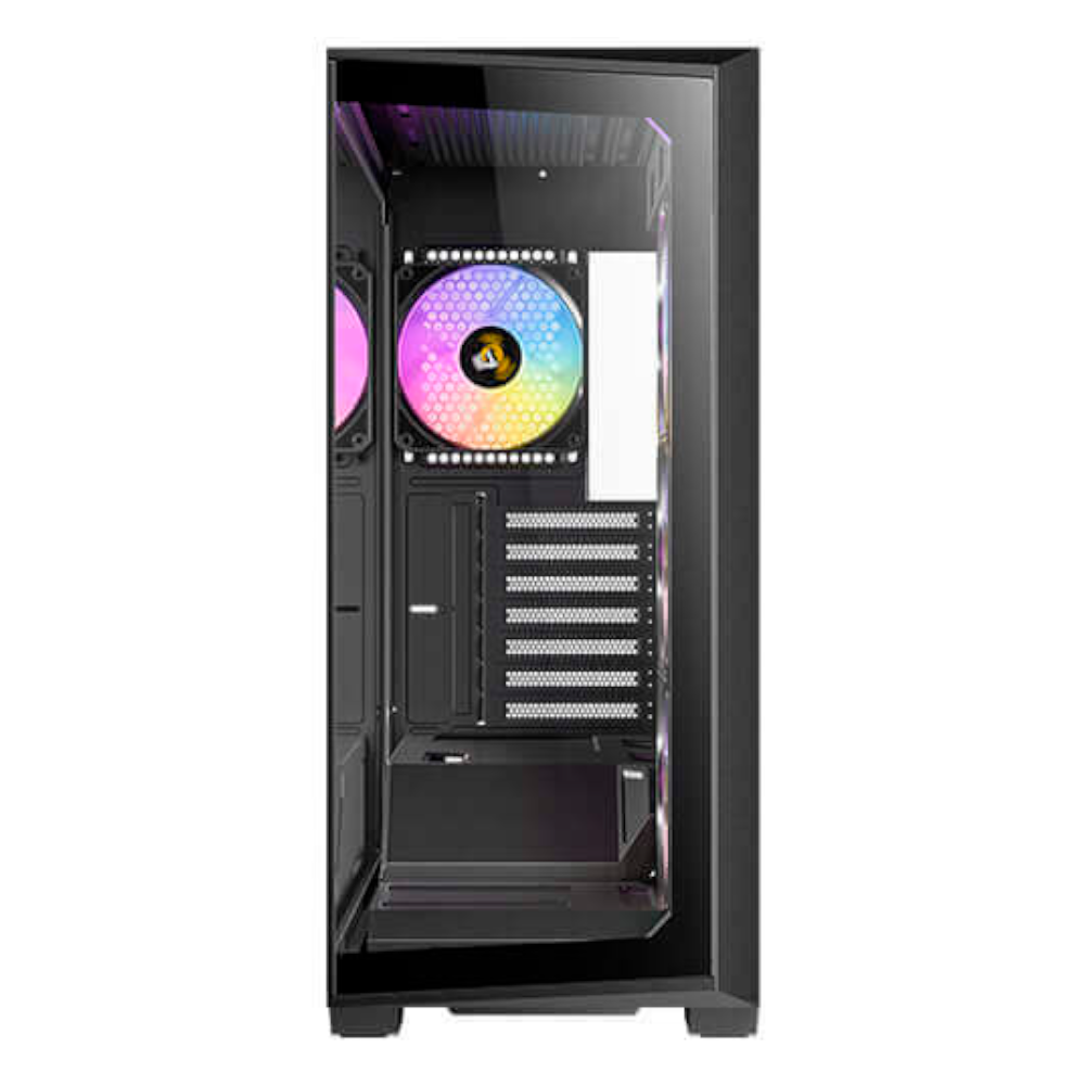 Gabinete Antec Constellation C3 ARGB ATX, Incluye 4 Ventiladores, Negro