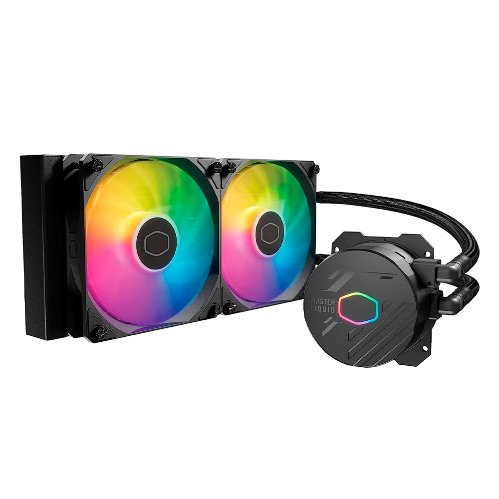 Enfriamiento Líquido Cooler Master MasterLiquid 240L Core ARGB