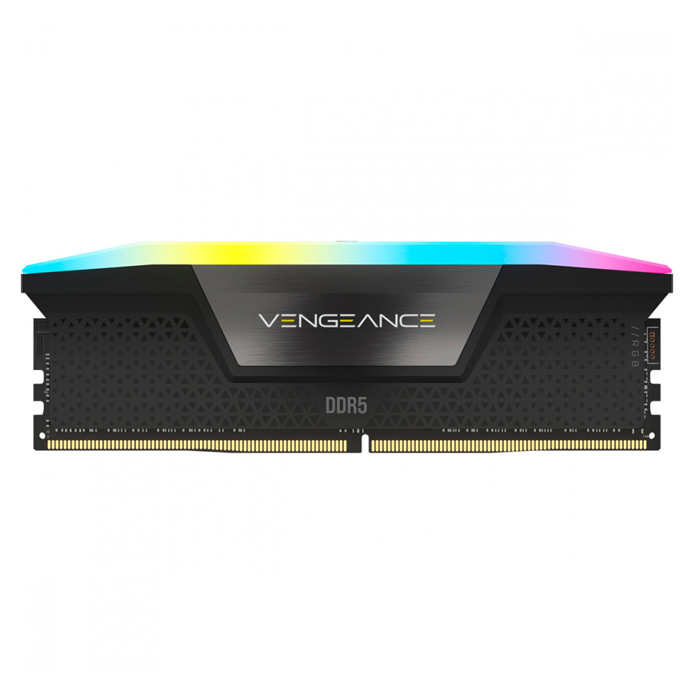Kit Memoria RAM Corsair Vengeance RGB DDR5, 5200MHz, 32GB - 2 x 16GB