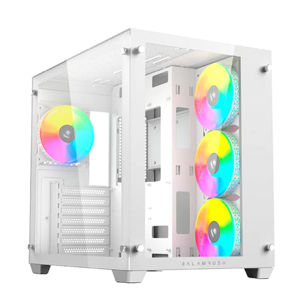 Gabinete Balam Rush Tank Pro GM930 Legend Series Blanco - ATX