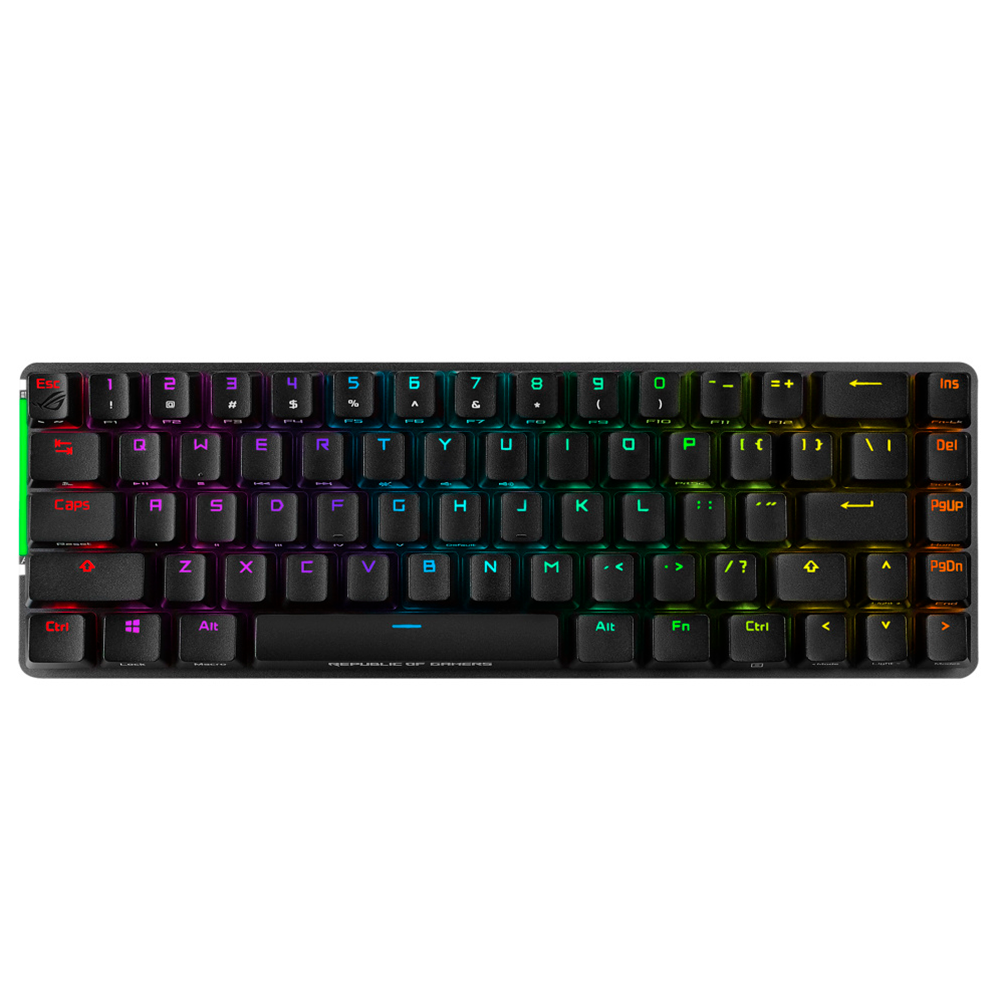 Teclado Mecanico M601 ROG Falchion RGB, Switch Cherry MX Blue - Inalambrico (Inglés)