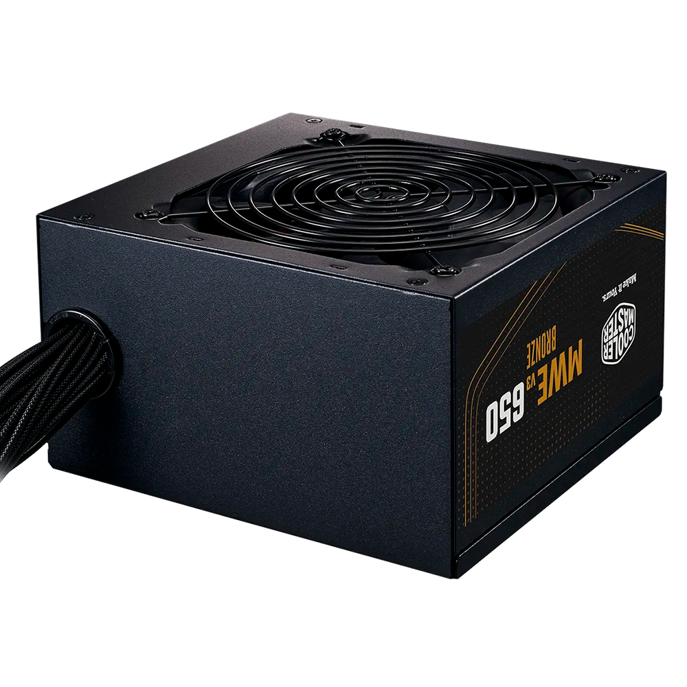 Fuente de Poder Cooler Master MWE 650W BRONZE V3 80 PLUS Bronze