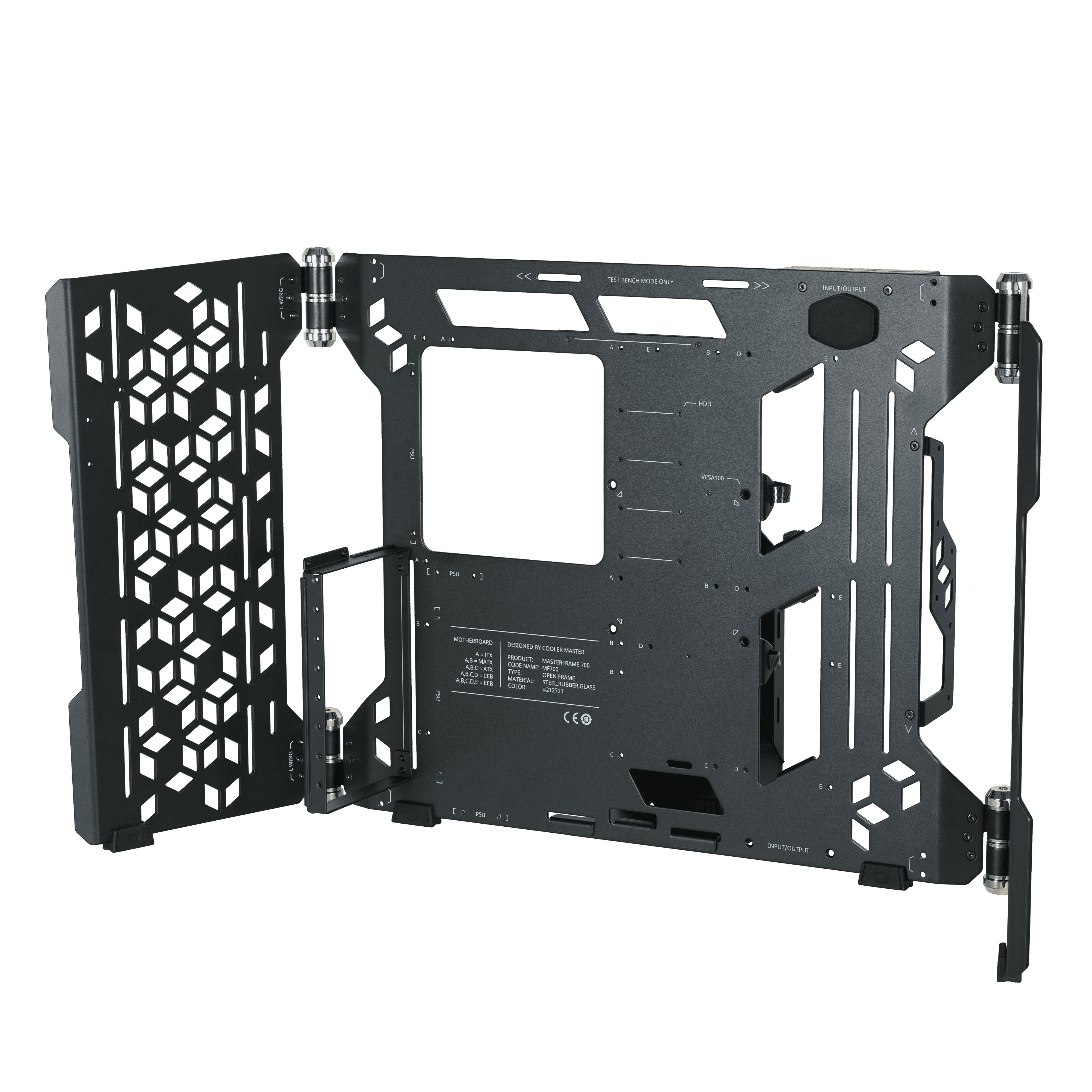 Gabinete COOLER MASTER MASTER CASE FRAME700 - EATX