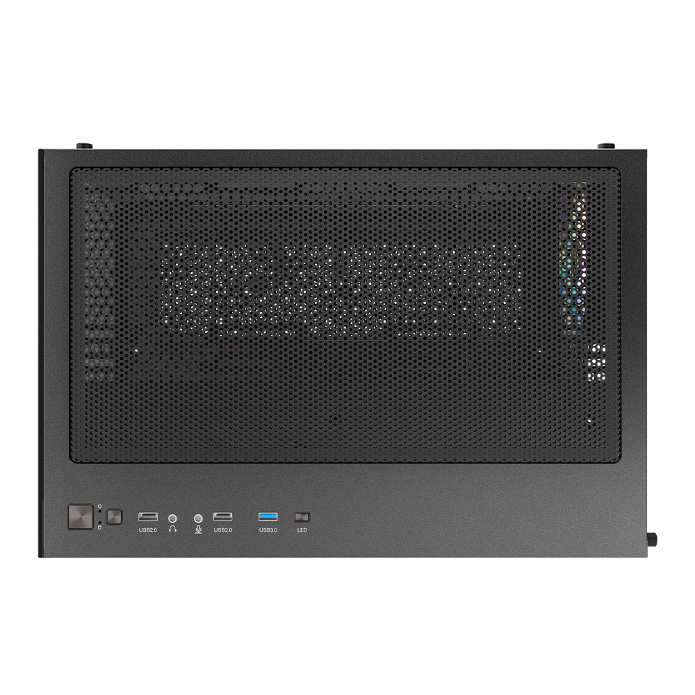 Gabinete Antec CX600M ARGB, Micro ATX, Incluye 3 Ventiladores, Negro