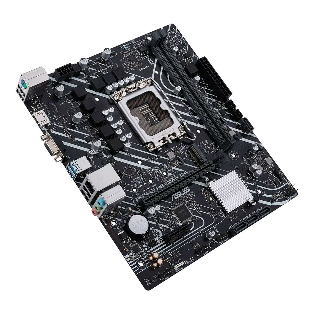 Tarjeta Madre ASUS PRIME H610M-K D4, LGA 1700, Micro ATX, Compatible con DDR4