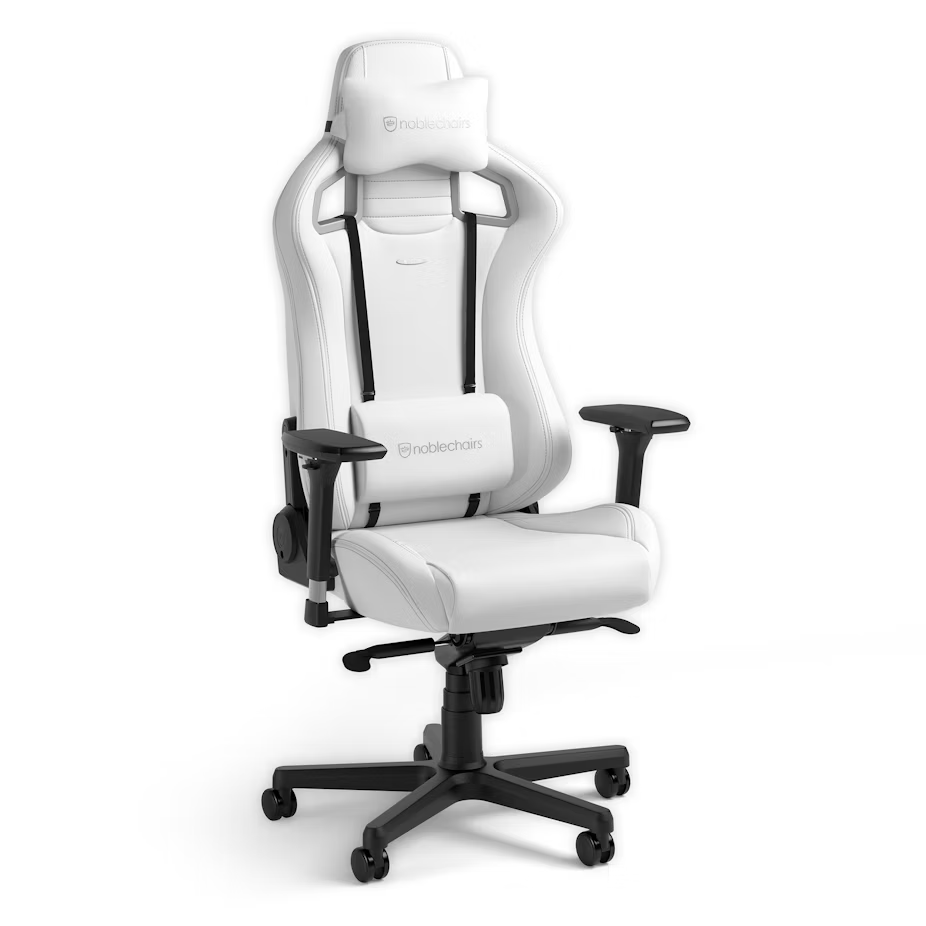 Silla Gamer Noblechairs Epic Edicion blanca