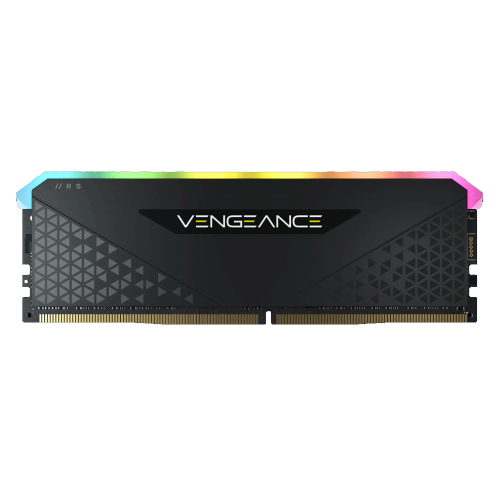 Memoria RAM Corsair Vengeance DDR4, 16GB, 3200Mhz, RGB, Negro
