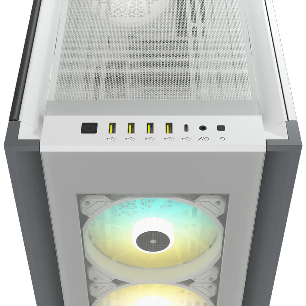 Gabinete CORSAIR iCUE 7000X RGB White - ATX