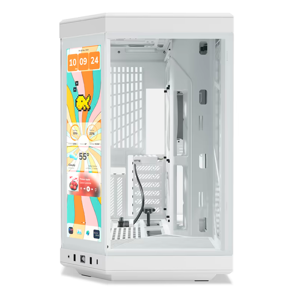 Gabinete Hyte Y70 Lcd Touch Infinite | ATX | Blanco