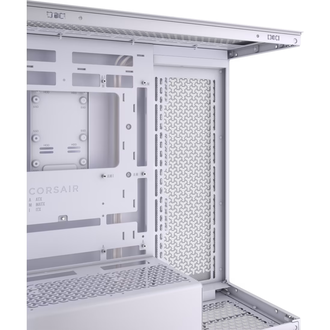 Gabinete Corsair 3500X- E-ATX- Blanco