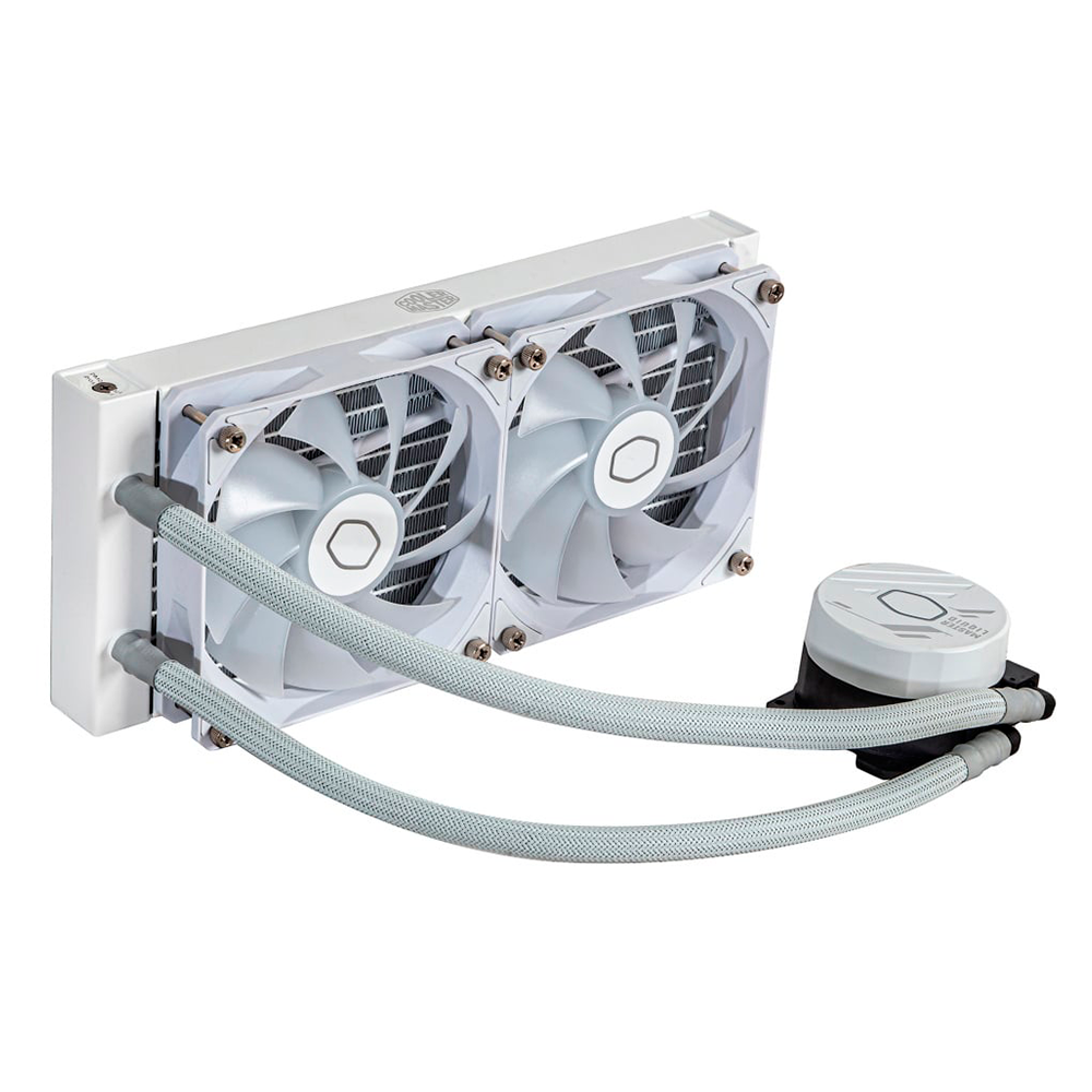 Enfriamiento Líquido Cooler Master MasterLiquid 240L Core ARGB Blanco