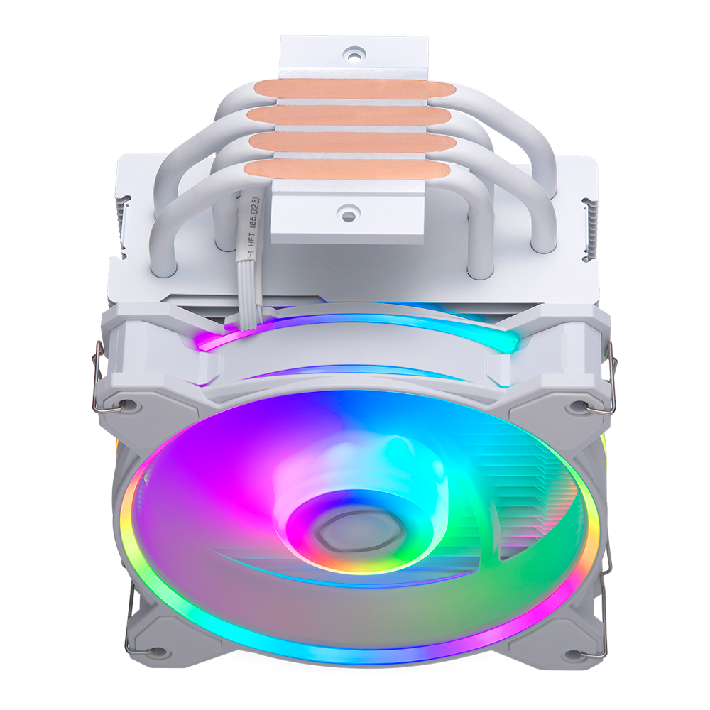 Disipador CPU Cooler Master Hyper 212 Halo 120mm, 650 - Blanco