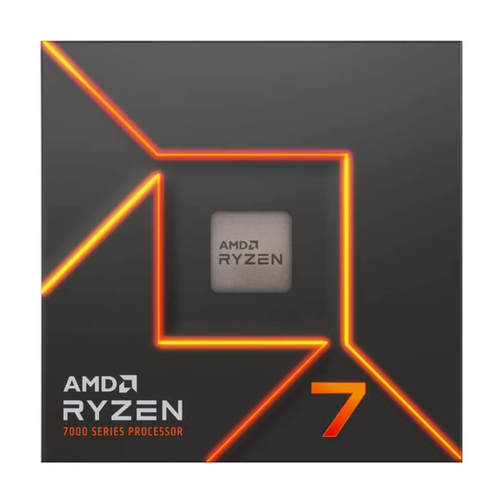 Procesador AMD RYZEN 7 7700 con AMD Radeon Graphics, S-AM5, 5.00GHz, 8 Núcleos, Incluye Disipador