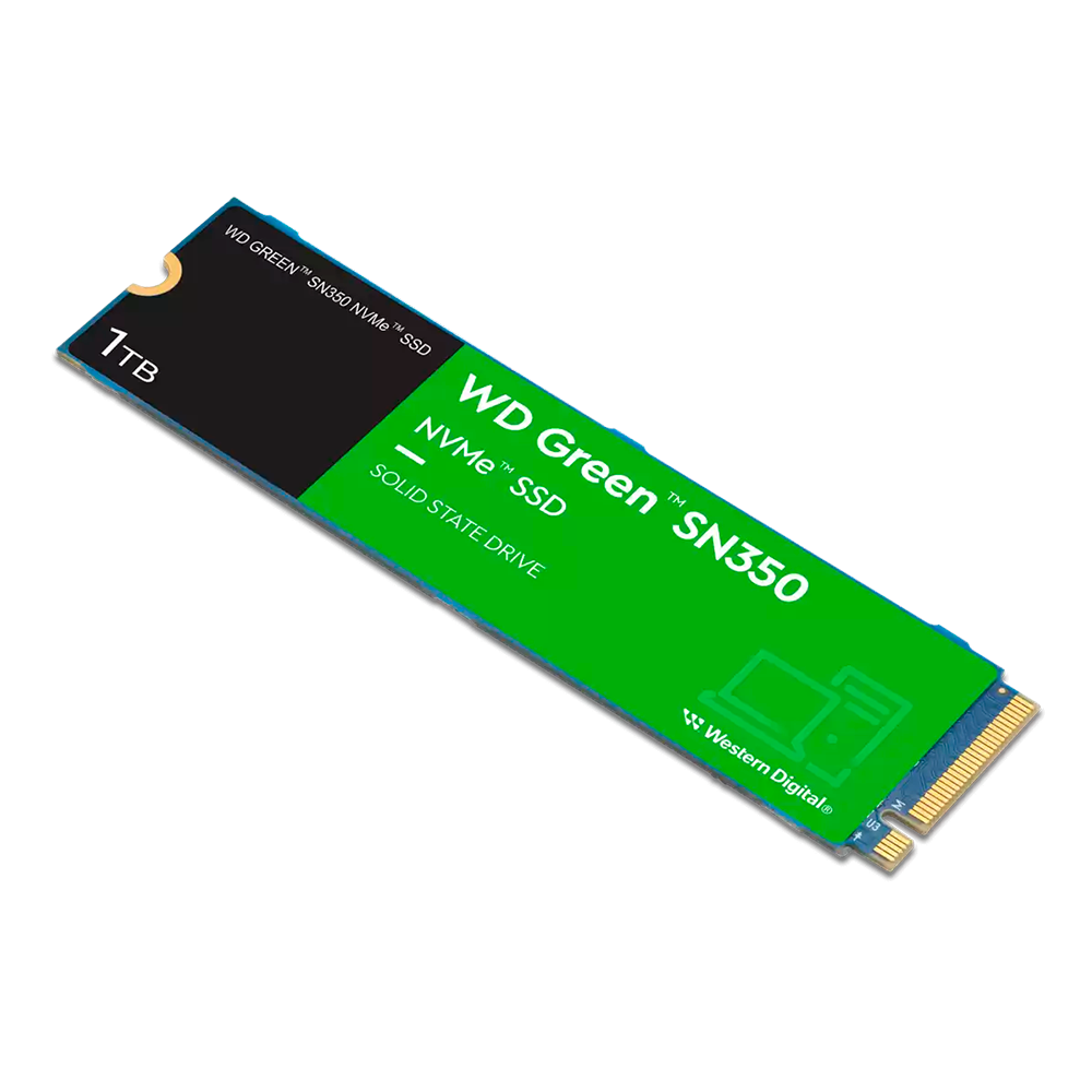 SSD Interno Western Digital WD Green SN350 NVMe 1TB PCI Express 3.0 M.2