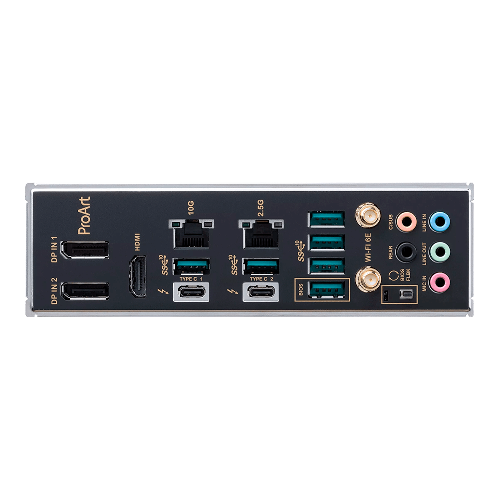 Tarjeta Madre ASUS PROART Z790-CREATOR WIFI, LGA 1700, ATX, Compatible con DDR5